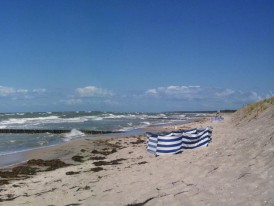 Strand hinter Ahreshoop